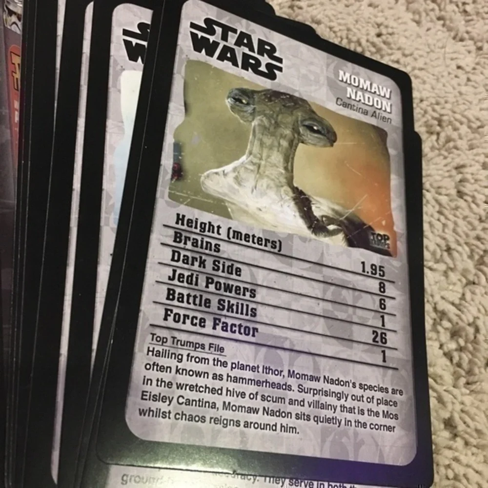 Disney Star Wars Top Trumps in tin